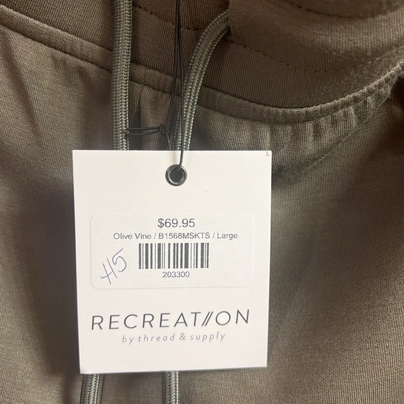 Thread & Supply Recreation Layne Pants - Olive Vine - L - Picture 9 of 10